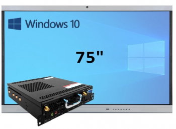 Интерактивная панель 75" (встроенный ПК, Win10, Intel i5) Интерактивная панель 75" (встроенный ПК, Win10, Intel i5)
