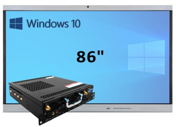 Интерактивная панель 86" (встроенный ПК Win10, Intel i5) Интерактивная панель 86" (встроенный ПК Win10, Intel i5)